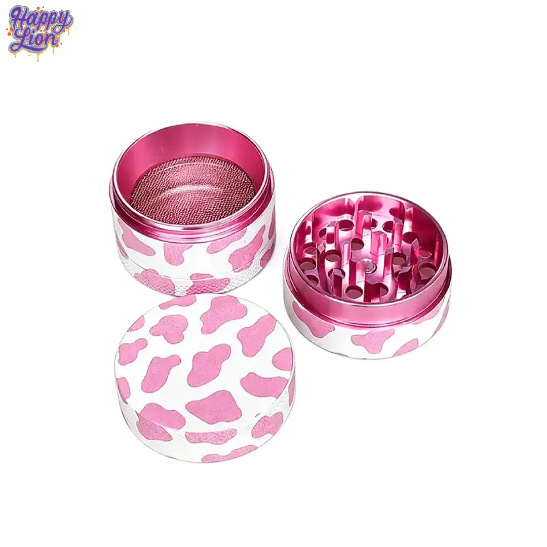 Pink cow grinder 4cm - Imagen 3