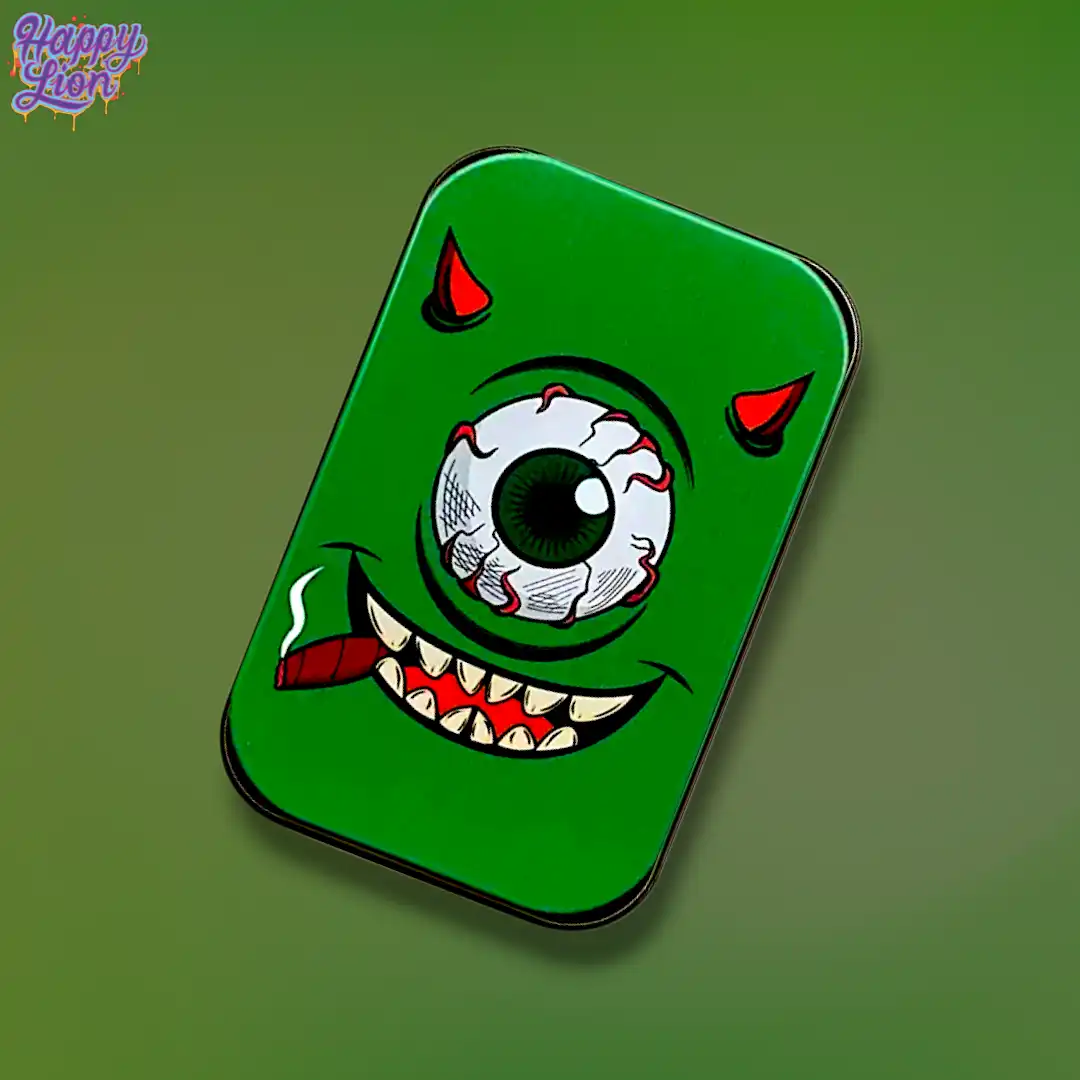 Mike Wazowski metal container