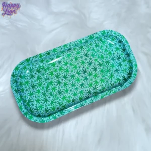 rectangular leaf-shaped tray