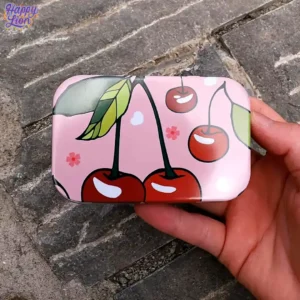 Cherry metal container