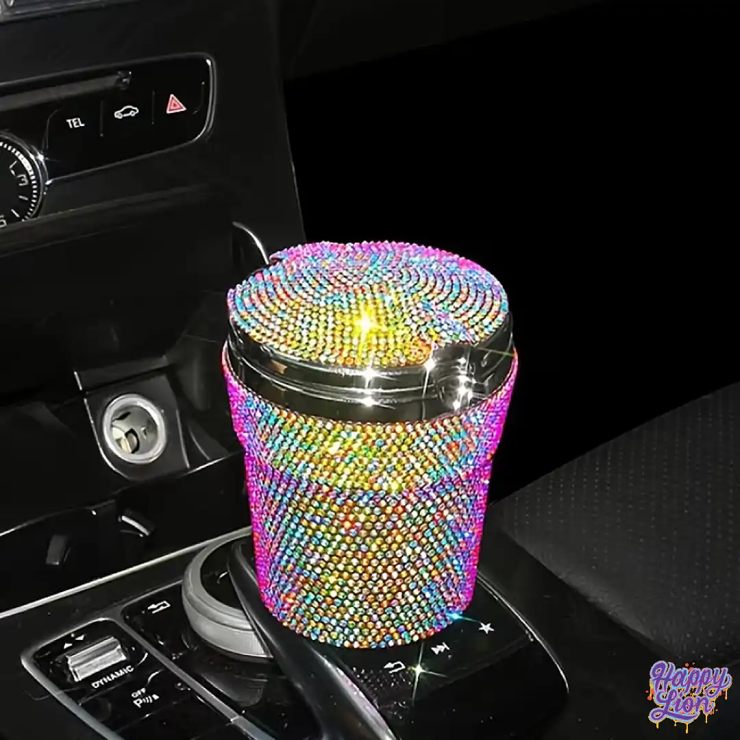 Shiny car ashtray