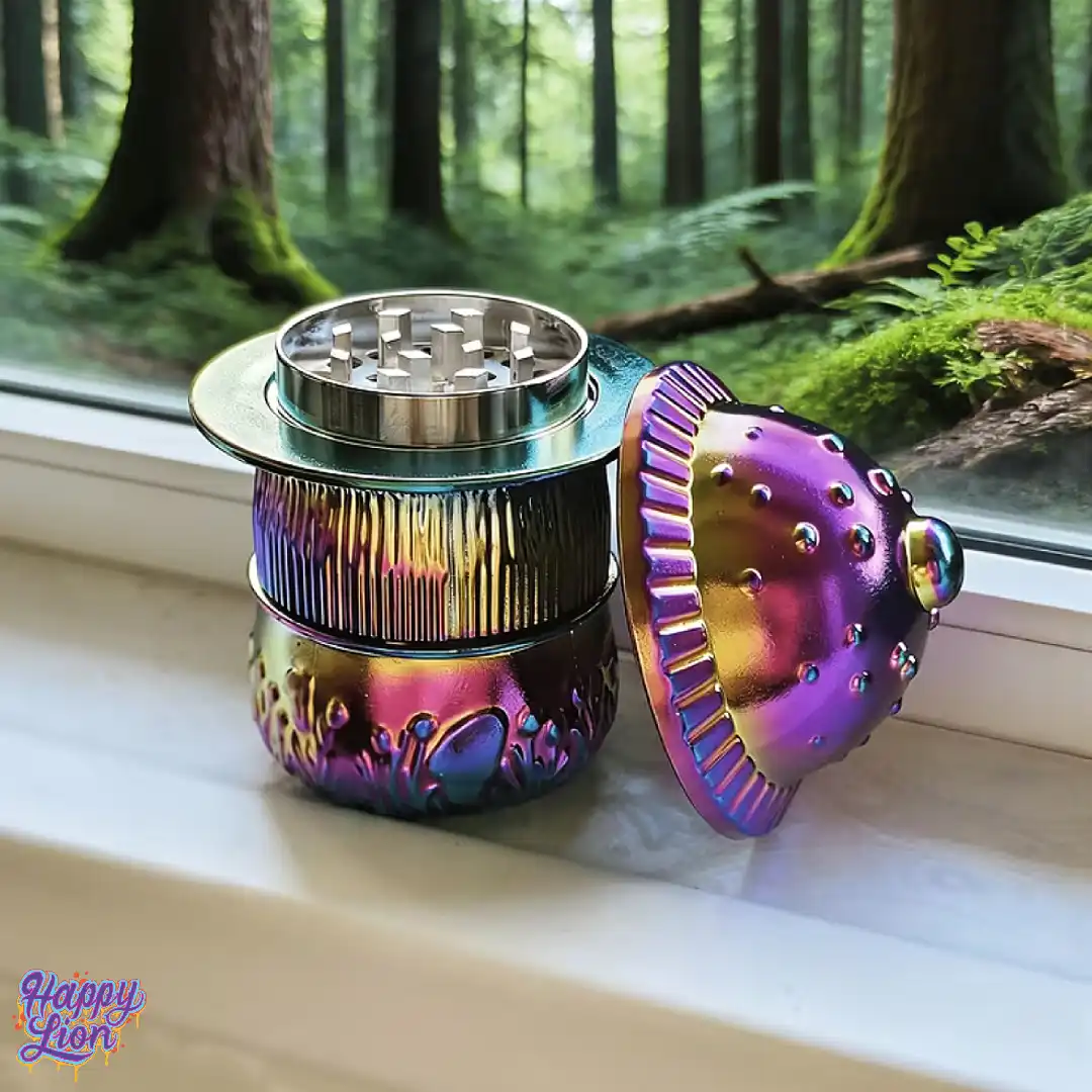 Iridescent mushroom grinder - Imagen 2