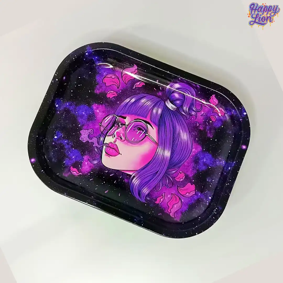 Purple girl tray