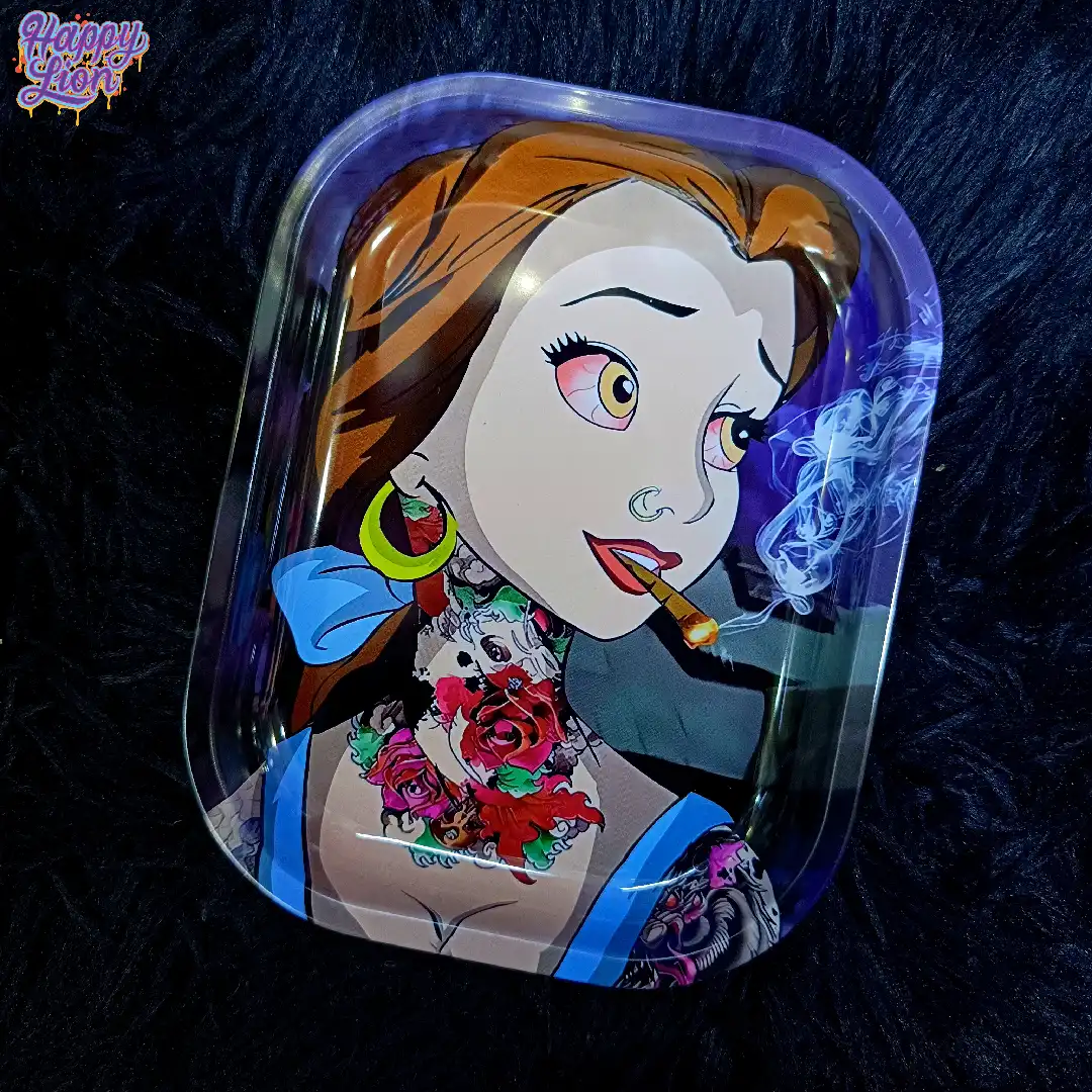 beautiful tray smoking
